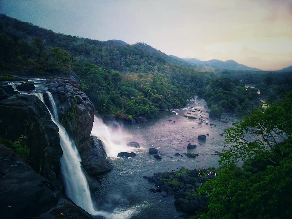 How much money is enough for a Kerala trip? 4 Athirapally_waterfalls
